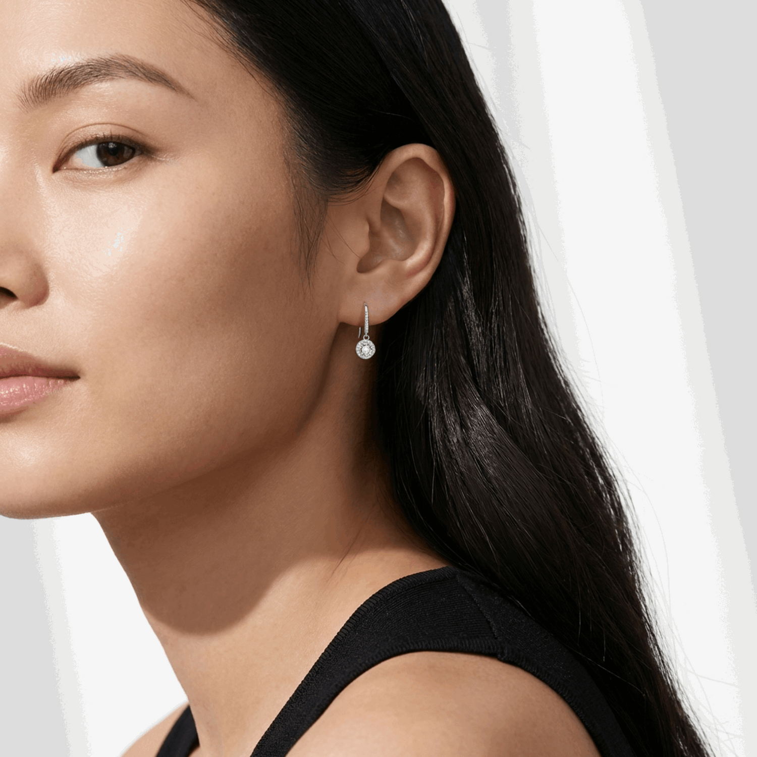 Moissanite & Diamond Earrings | Mara & Co UK