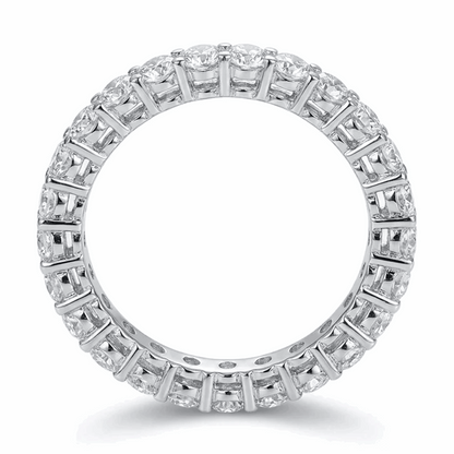 Moissanite Full Eternity Ring