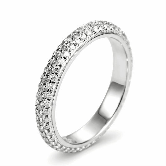 Micro Pavé Moissanite Band