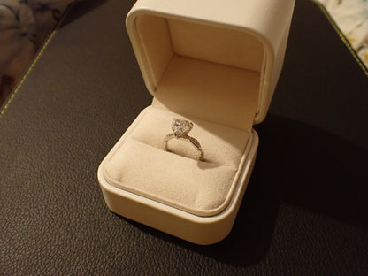 Radiant Heart Moissanite Pavé Ring – 2.0ct -  Mara & Co UK