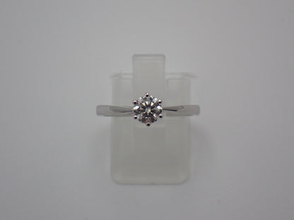 Cathedral Solitaire Moissanite Ring – 0.5ct -  Mara & Co UK