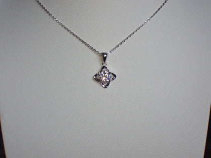 Celtic Knot Moissanite Necklace – 1.0ct -  Mara & Co UK