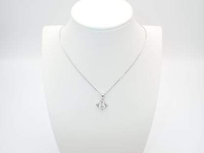 Celtic Knot Moissanite Necklace – 1.0ct -  Mara & Co UK