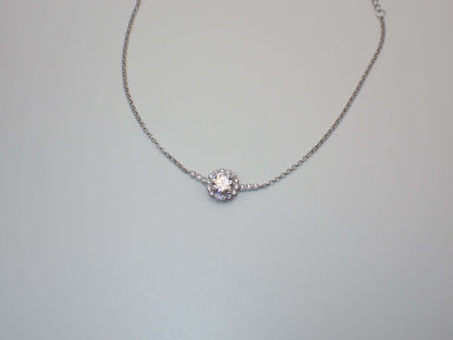 Radiance Halo Moissanite Bracelet – 1.0ct -  Mara & Co UK