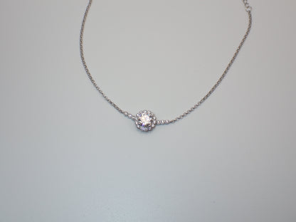 Radiance Halo Moissanite Bracelet – 1.0ct -  Mara & Co UK