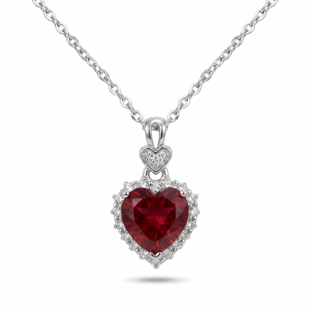 Love In Colour - Heart Necklaces