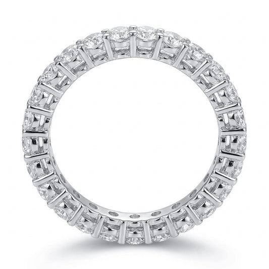 Moissanite Full Eternity Ring – 1.62ct